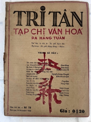 TẠP CHÍ TRI TÂN - NGUYỄN TƯỜNG PHƯỢNG 