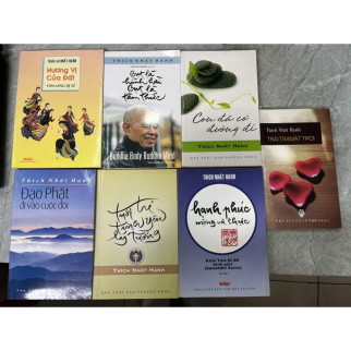COMBO 7 CUỐN CỦA TÁC GIẢ THÍCH NHẤT HẠNH 