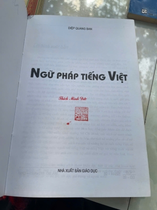 NGỮ PHÁP TIẾNG VIỆT (BÌA CỨNG) - DIỆP QUANG BAN