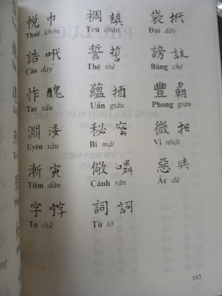 TAM THIÊN TỰ (TRÌNH BÀY VIỆT - HÁN - NÔM) - ĐOÀN TRUNG CÒN