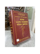 KINH LĂNG NGHIÊM TÔNG THÔNG (BÌA CỨNG) - DỊCH GIẢ: THUBTEN OSALL LAMA NHẪN TẾ THIỀN SƯ