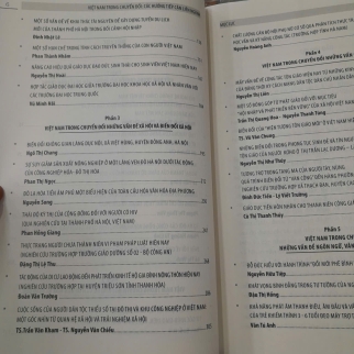 VIỆT NAM TRONG CHUYỂN ĐỔI: CÁC HƯỚNG TIẾP CẬN LIÊN NGÀNH