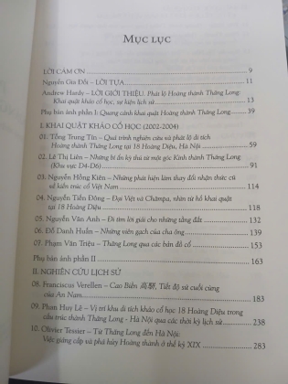 PHÁT LỘ DI TÍCH HOÀNG THÀNH THĂNG LONG - ANDREW HARDY, NGUYỄN TIẾN ĐÔNG
