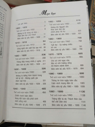 MINH HỌA THẾ KỶ 20 - LỊCH SỬ VĂN MINH NHÂN LOẠI HIỆN ĐẠI 1900 -  2000 (BÌA CỨNG) - LORRAIN GLENNON 