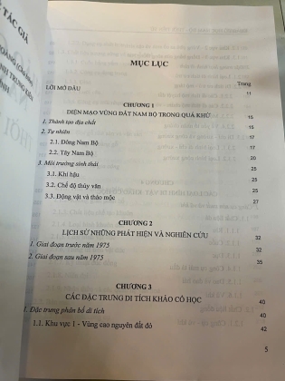 KHẢO CỔ HỌC NAM BỘ THỜI TIỀN SỬ - BÙI CHÍ HOÀNG 