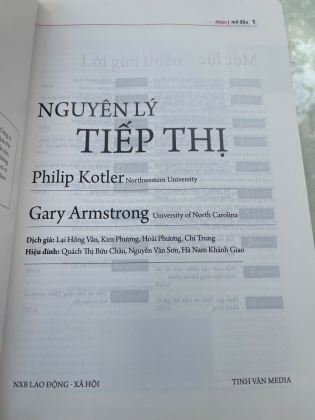 NGUYÊN LÝ TIẾP THỊ - PHILIP KOTLER, GARY AMSTRONG 