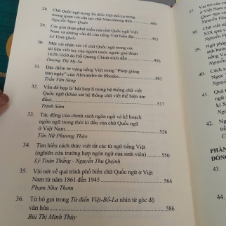 CHỮ QUỐC NGỮ SỰ HÌNH THÀNH, PHÁT TRIỂN VÀ ĐÓNG GÓP VÀO VĂN HÓA VIỆT NAM 