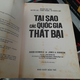 TẠI SAO CÁC QUỐC GIA THẤT BẠI - TRẦN THỊ KIM CHI