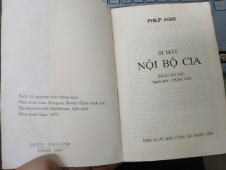 BÍ MẬT NỘI BỘ CIA - PHILIP AGEE (TRẦN VÂN DỊCH)