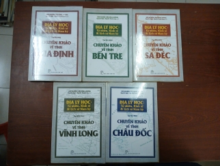 ĐỊA LÝ HỌC: TỰ NHIÊN, KINH TẾ VÀ LỊCH SỬ NAM KỲ (TẬP 3, 7, 8, 11, 14) - NGUYỄN NGHỊ & NGUYỄN THANH LONG