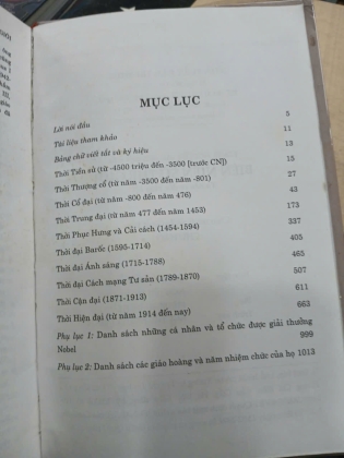 BIÊN NIÊN SỬ THẾ GIỚI TỪ TIỀN SỬ ĐẾN HIỆN ĐẠI (BÌA CỨNG) - NGUYỄN VĂN DÂN