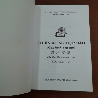 THIỆN ÁC NGHIỆP BÁO - THÍCH NGUYÊN CHƠN