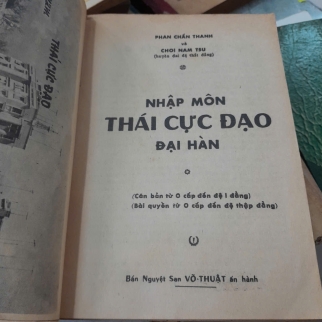 NHẬP MÔN THÁI CỰC ĐẠO ĐẠI HÀN - PHAN CHẤN THANH, CHOINAMTSU