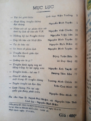 ĐẶC SAN TRUYỀN THÔNG ĐẠI CHÚNG 