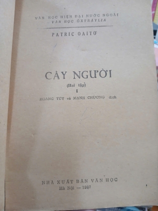 CÂY NGƯỜI (TRỌN BỘ 2 TẬP) - PATRIC OAITƠ