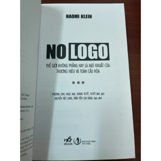 NO LOGO - NAOMI KLEIN