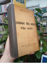 CHÍNH TRỊ HỌC YẾU LƯỢC - ALFRED DE GRAZIA 