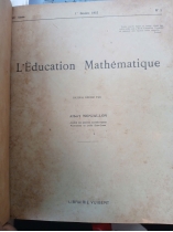L' EDUCATION MATHEMATIQUE (TẠP CHÍ TOÁN HỌC) (QUYỂN 20 SỐ ĐÓNG CHUNG)