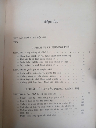 CHÍNH TRỊ HỌC YẾU LƯỢC - ALFRED DE GRAZIA 