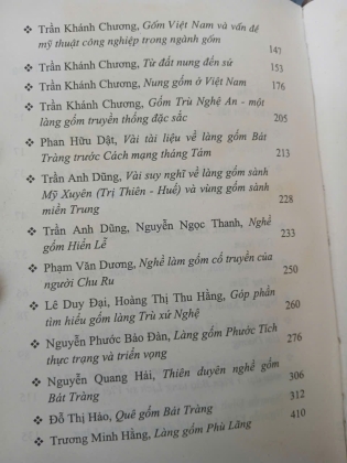 NGHỀ VÀ LÀNG NGHỀ TRUYỀN THỐNG VIỆT NAM - NGHỀ GỐM (BÌA CỨNG)