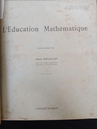 L' EDUCATION MATHEMATIQUE (TẠP CHÍ TOÁN HỌC) (QUYỂN 20 SỐ ĐÓNG CHUNG)