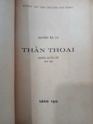 THẦN THOẠI ẤN ĐỘ - DOÃN QUỐC SỸ