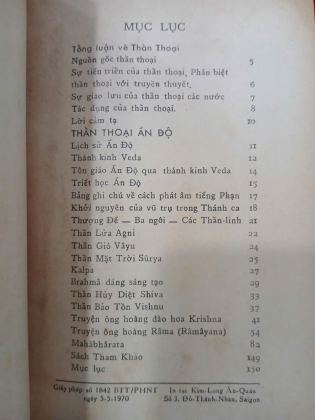 THẦN THOẠI ẤN ĐỘ - DOÃN QUỐC SỸ