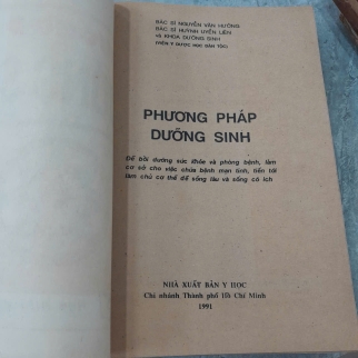 PHƯƠNG PHÁP DƯỠNG SINH - NGUYỄN VĂN HƯỞNG, HUỲNH UYỂN LIÊN 
