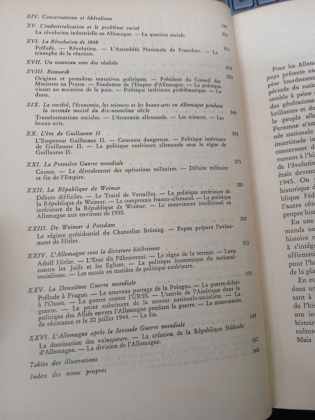 HISTOIRE D' ALLEMAGNE (LỊCH SỬ NƯỚC ĐỨC) - TENBROCK