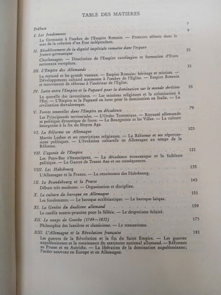 HISTOIRE D' ALLEMAGNE (LỊCH SỬ NƯỚC ĐỨC) - TENBROCK