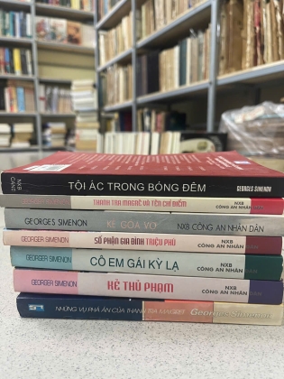 COMBO 7 CUỐN SÁCH CỦA TÁC GIẢ GEORGER SIMENON