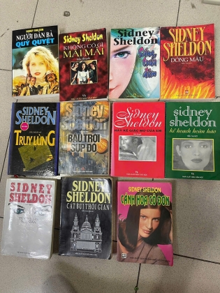 COMBO 11 CUỐN SÁCH CỦA TÁC GIẢ SIDNEY SHELDON