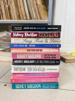 COMBO 11 CUỐN SÁCH CỦA TÁC GIẢ SIDNEY SHELDON