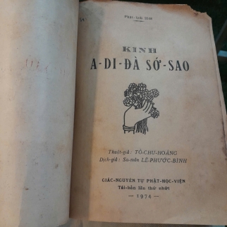 KINH A DI ĐÀ SỚ SAO - TỔ CHU HOẰNG ( LÊ PHƯỚC BÌNH DỊCH)
