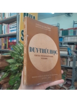 DUY THỨC HỌC - THÍCH QUẢNG LIÊN 