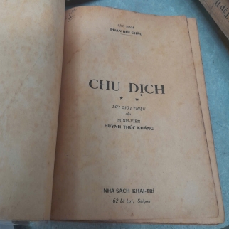 CHU DỊCH - PHAN BỘI CHÂU (TẬP 2)