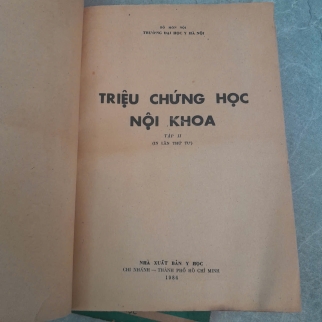 TRIỆU CHỨNG HỌC NỘI KHOA (TẬP 1, 2)