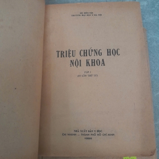 TRIỆU CHỨNG HỌC NỘI KHOA (TẬP 1, 2)