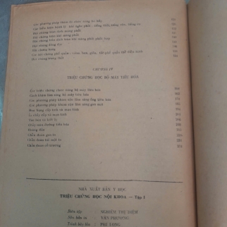 TRIỆU CHỨNG HỌC NỘI KHOA (TẬP 1, 2)