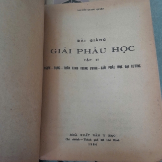 BÀI GIẢNG GIẢI PHẪU HỌC (TẬP 2) - NGUYỄN QUANG QUYỀN
