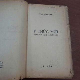 Ý THỨC MỚI TRONG VĂN NGHỆ VÀ TRIẾT HỌC - PHẠM CÔNG THIỆN