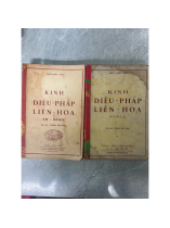 KINH DIỆU PHÁP LIÊN HOA - THÍCH TRÍ TỊNH