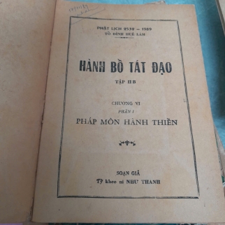 LƯỢC GIẢI KINH HOA NGHIÊM  HÀNH BỒ TÁC ĐẠO TẬP 2B - NHƯ THANH