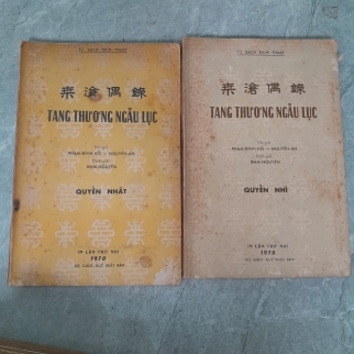 TANG THƯƠNG NGẪU LỤC - PHẠM ĐÌNH HỒ, NGUYỄN ÁN