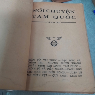 NÓI CHUYỆN TAM QUỐC - VŨ TÀI LỤC