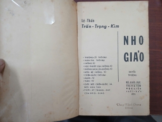 NHO GIÁO - TRẦN TRỌNG KIM 
