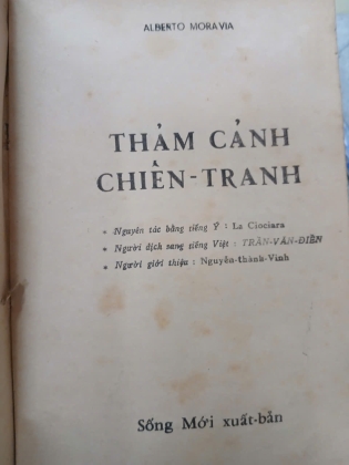 THẢM CẢNH CHIẾN TRANH - ALBERTO MORAVIA (TRẦN VĂN ĐIỀN DỊCH THUẬT)