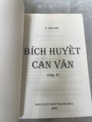 BÍCH HUYẾT CAN VÂN - Y THANH 