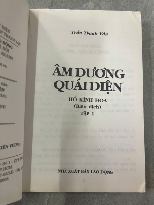 ÂM DƯƠNG QUÁI DIỆN - TRẦN THANH VÂN 