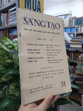 TẠP CHÍ SÁNG TẠO SỐ 31 - MAI THẢO 